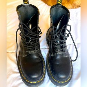 Dr. Martens 1460 Smooth Leather Lace Up Boots